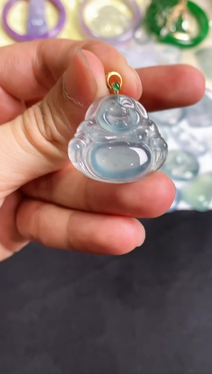 【闪购商品】翡翠.18K金镶嵌(多样性发货)