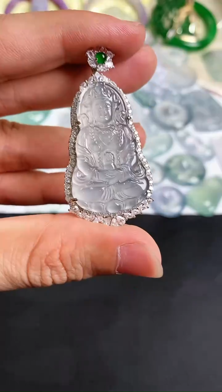 【闪购商品】翡翠.银S925镶嵌(多样性发货)