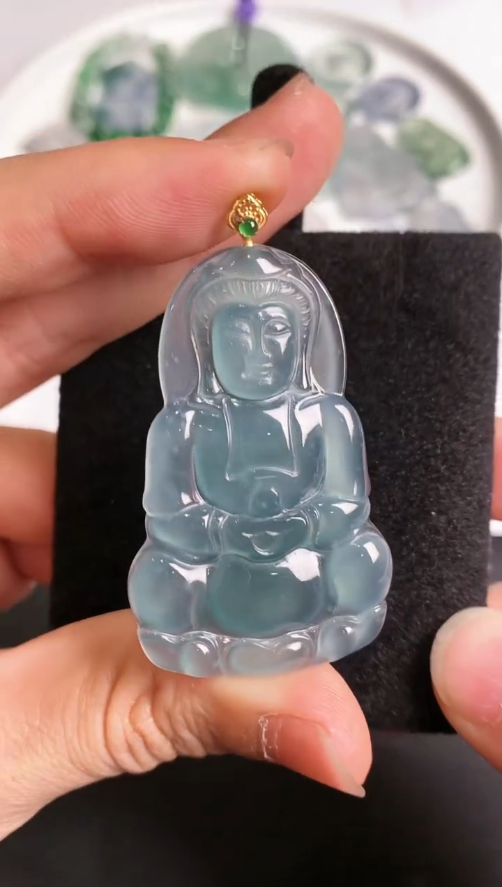 【闪购商品】翡翠.18K金镶嵌多样性发货