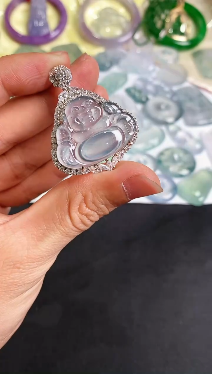 【闪购商品】翡翠.银S925镶嵌(多样性发货)