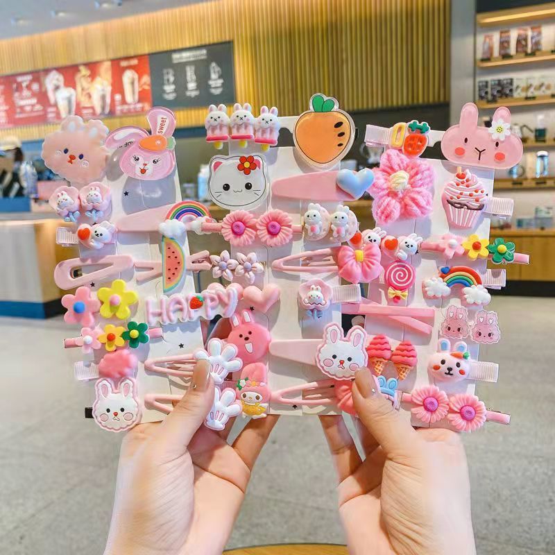 儿童网红发夹发饰新款小女孩发卡批发女童可爱宝宝刘海卡子发卡子