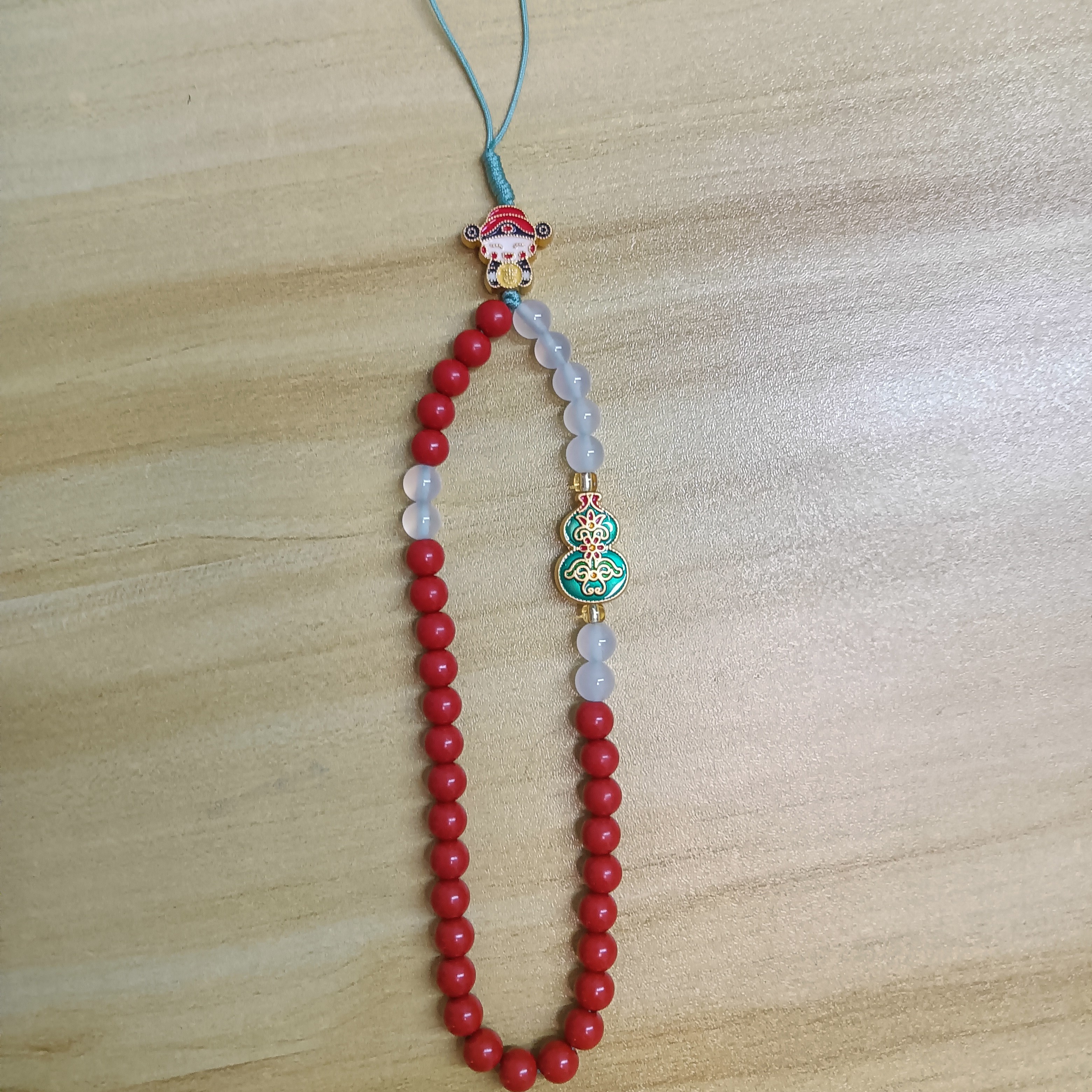 含辰砂工艺品天然朱砂手机饰品挂件