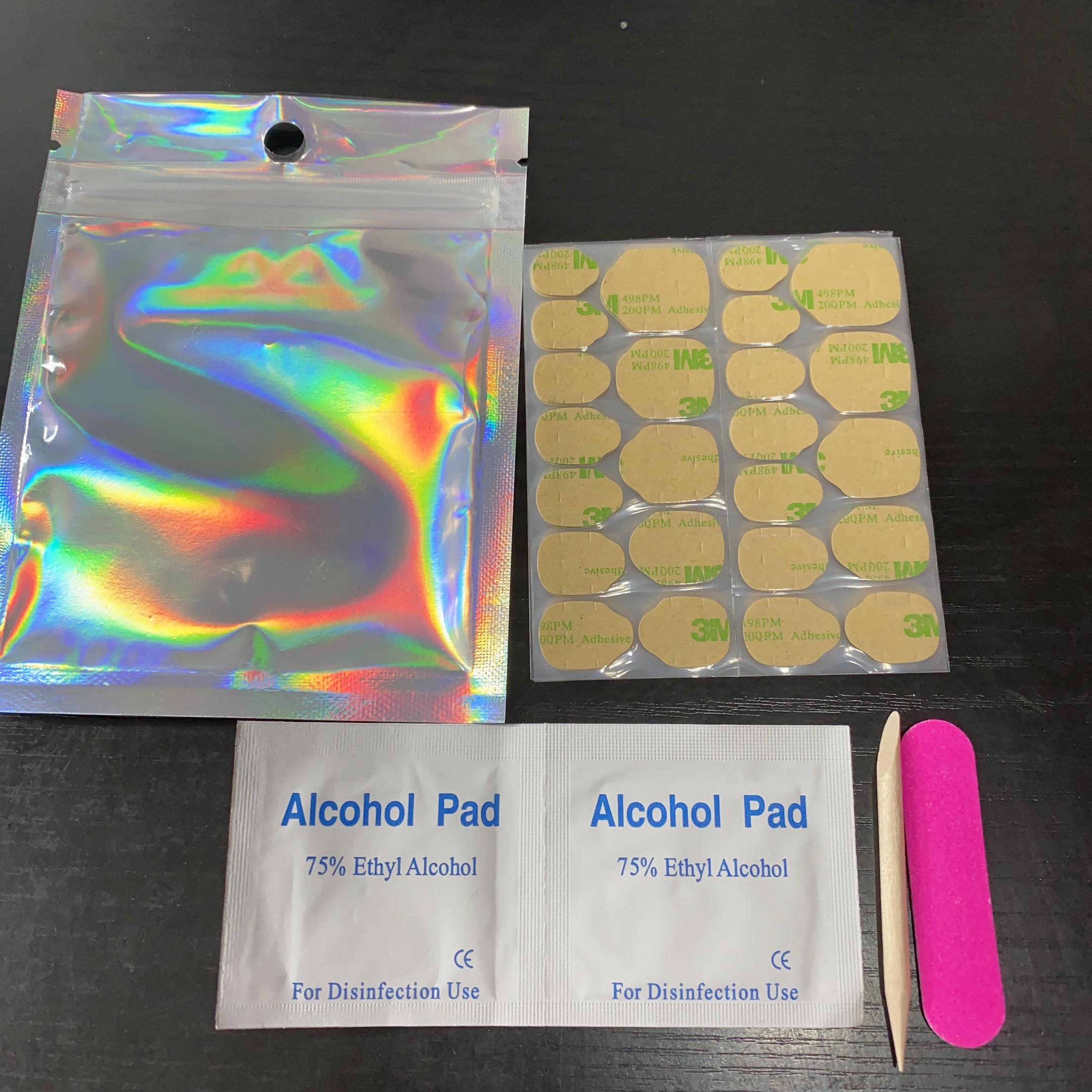 薯你靓果冻胶-分尺码超薄超粘果冻胶贴双面胶指甲贴穿戴式进口胶