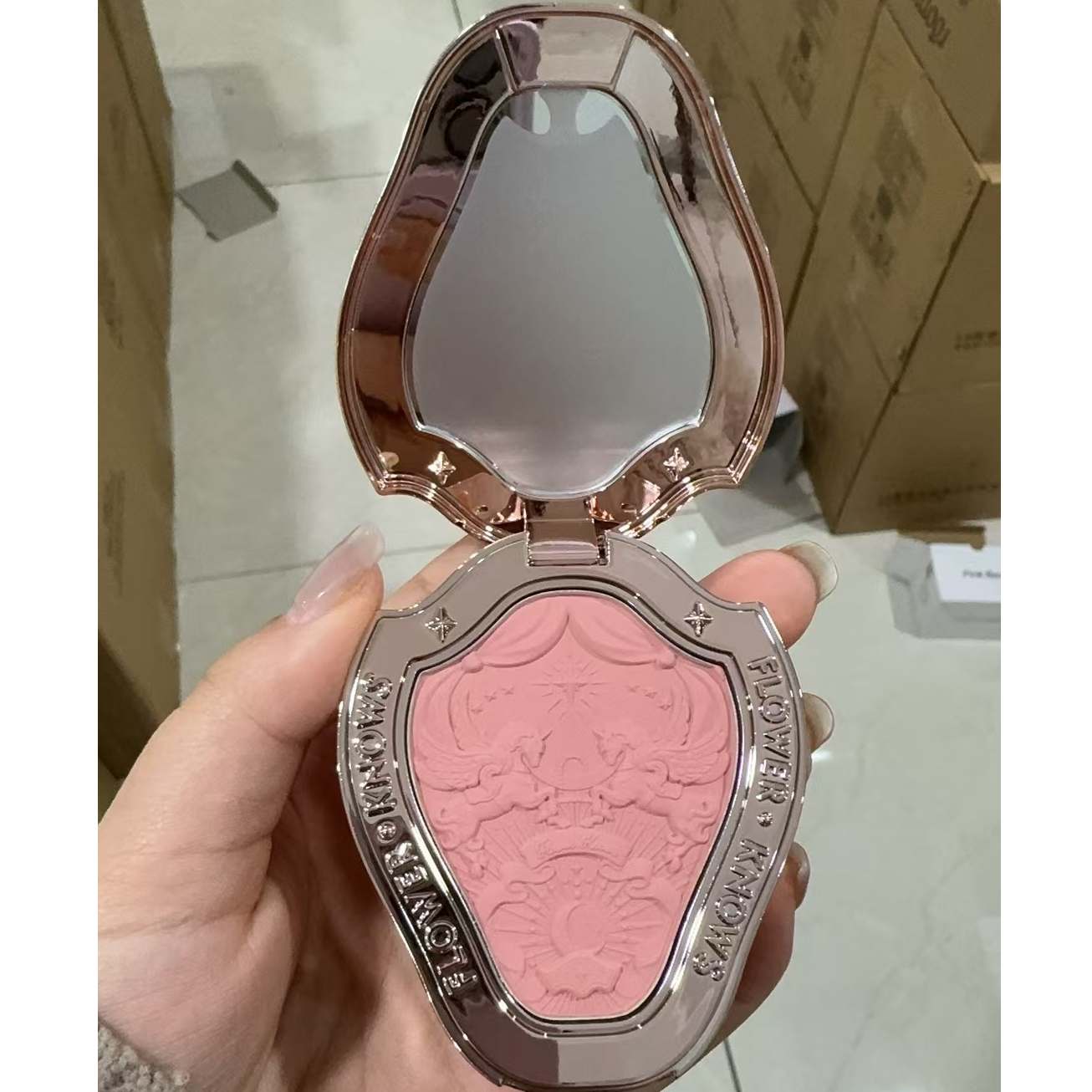 花知晓独角兽腮红半熟蜜桃
