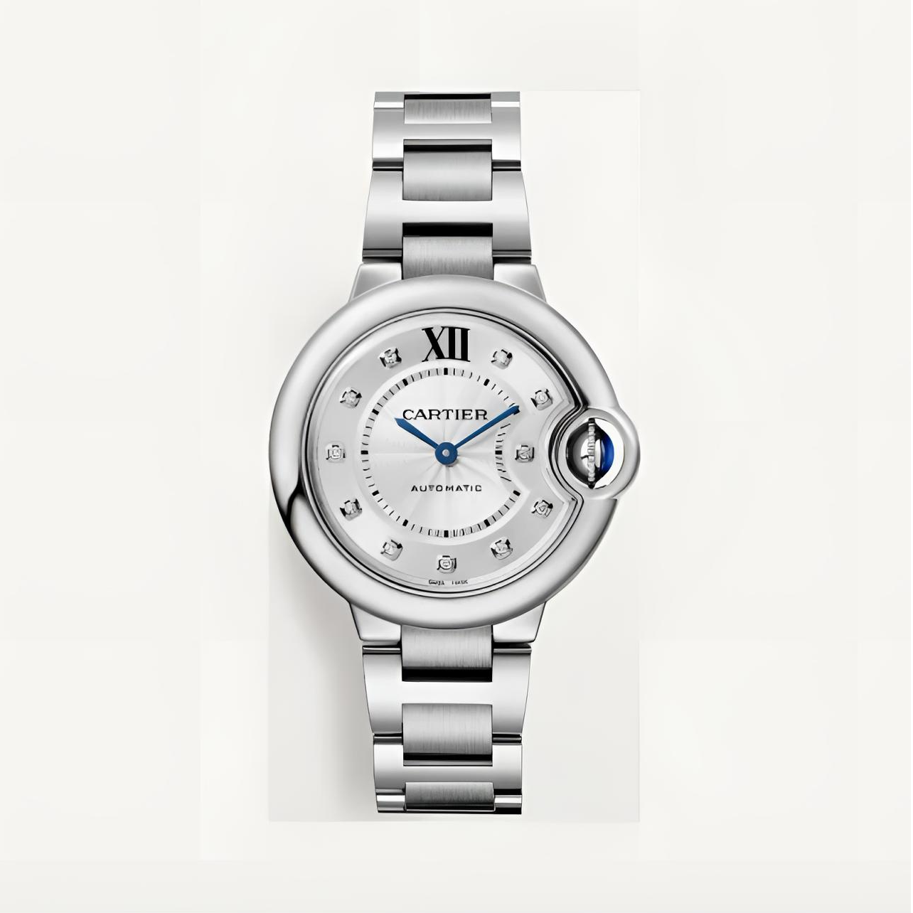 95新 Cartier/卡地亚  蓝气球/14年全套/33mm/轻奢百搭女表