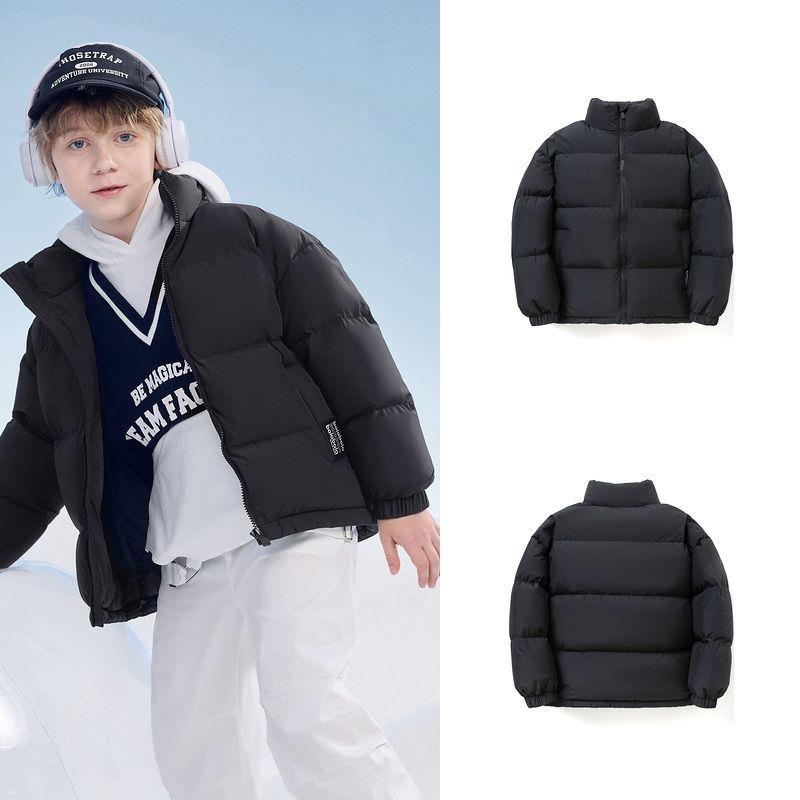 波司登新款儿童羽绒服轻薄款男童女童中大童短款连帽小孩宝宝轻便