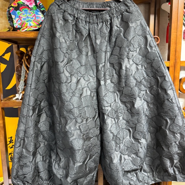 云贵人提花长裤3081