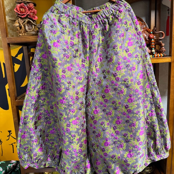 云贵人提花长裤4069