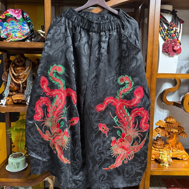 云贵人刺绣长裤3011