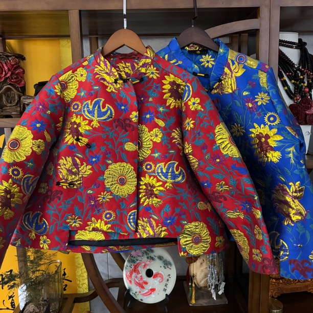 云贵人提花外套4072