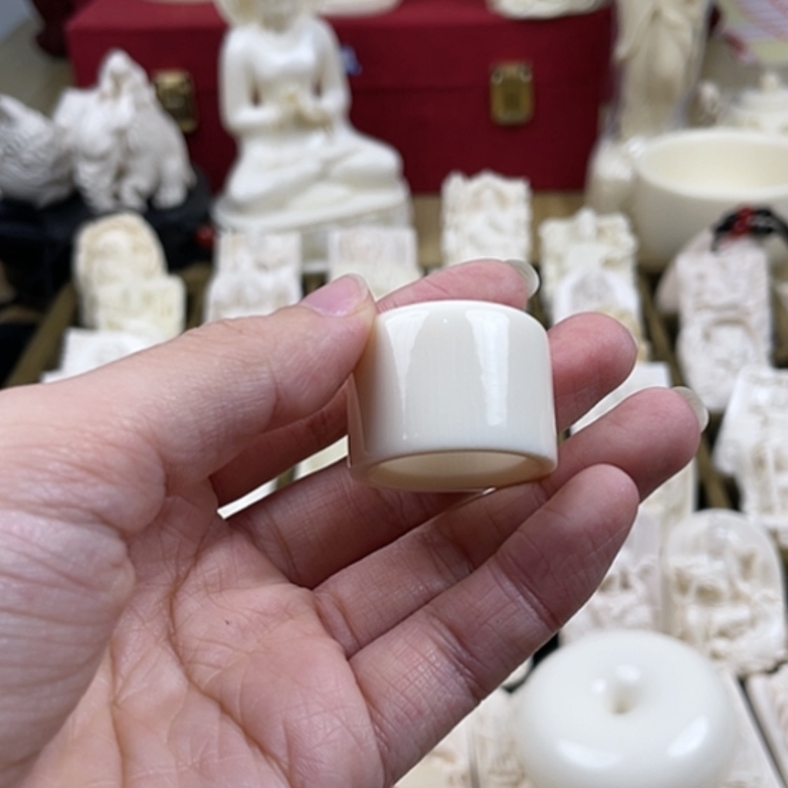 【闪购商品】福利。扳指 19根雕