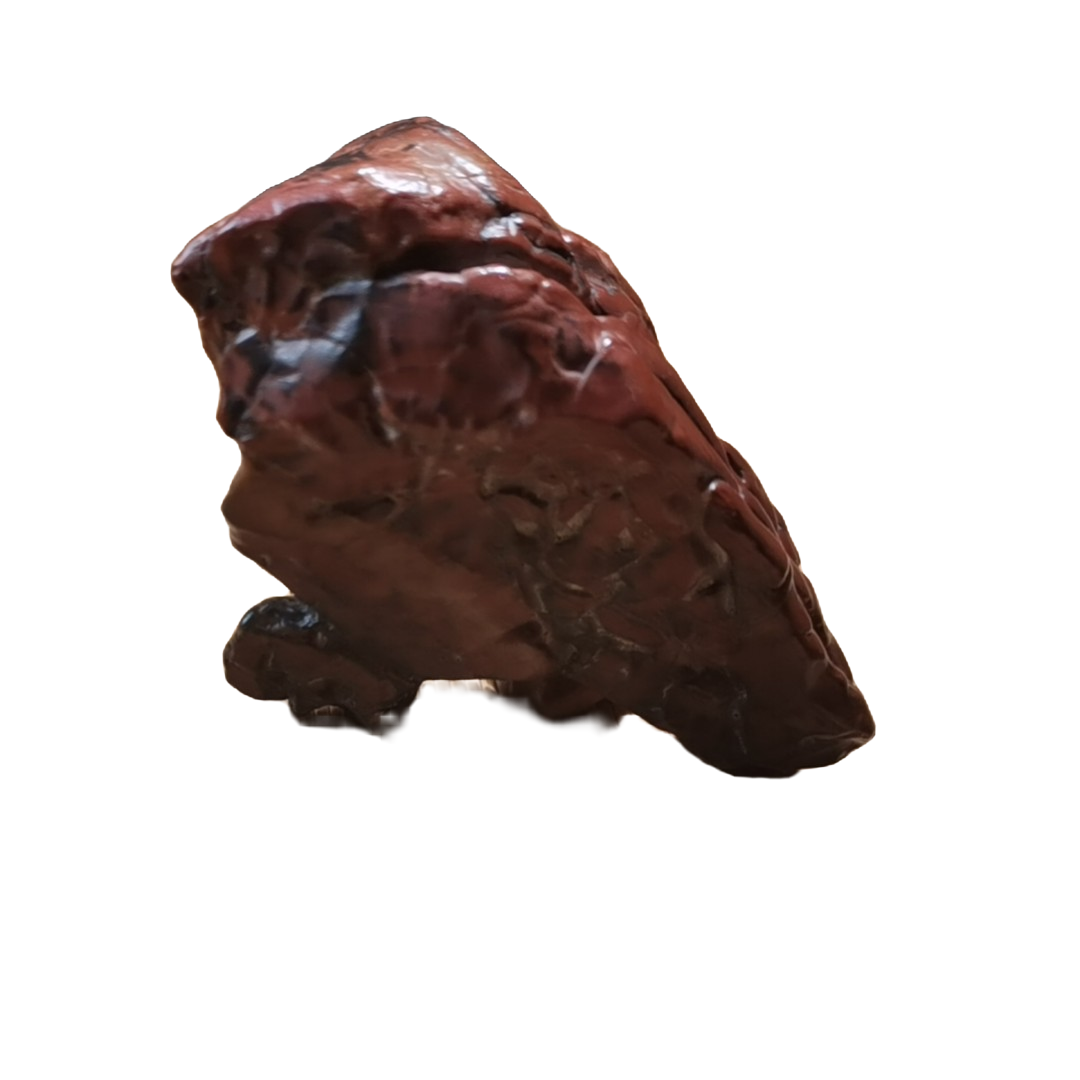 阿拉善 戈壁摆件抽象复古戈壁异形五彩石装饰办公室摆件