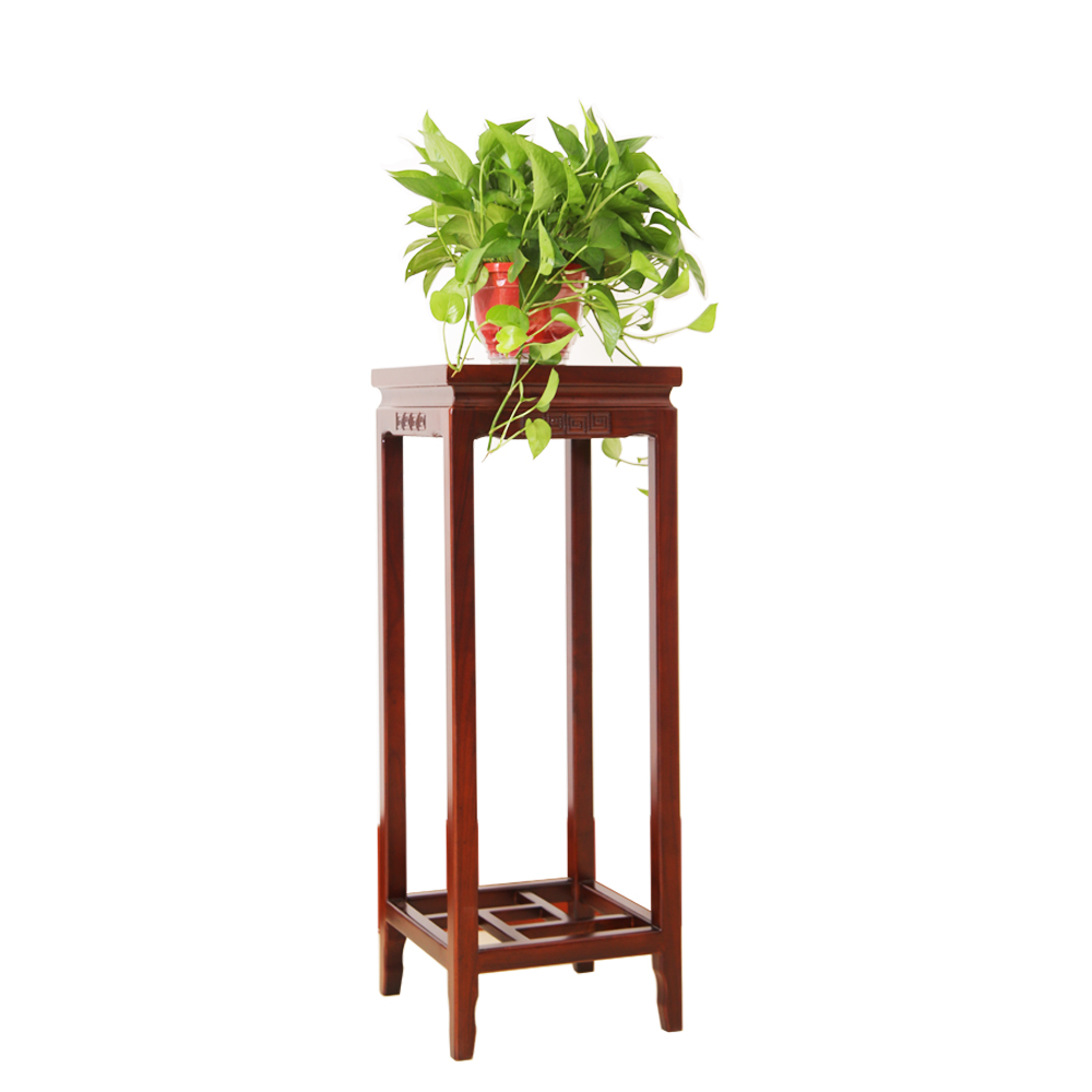 【32】中式古典家具榆木实木花架盆景架鱼缸架奇石架花几家用客厅