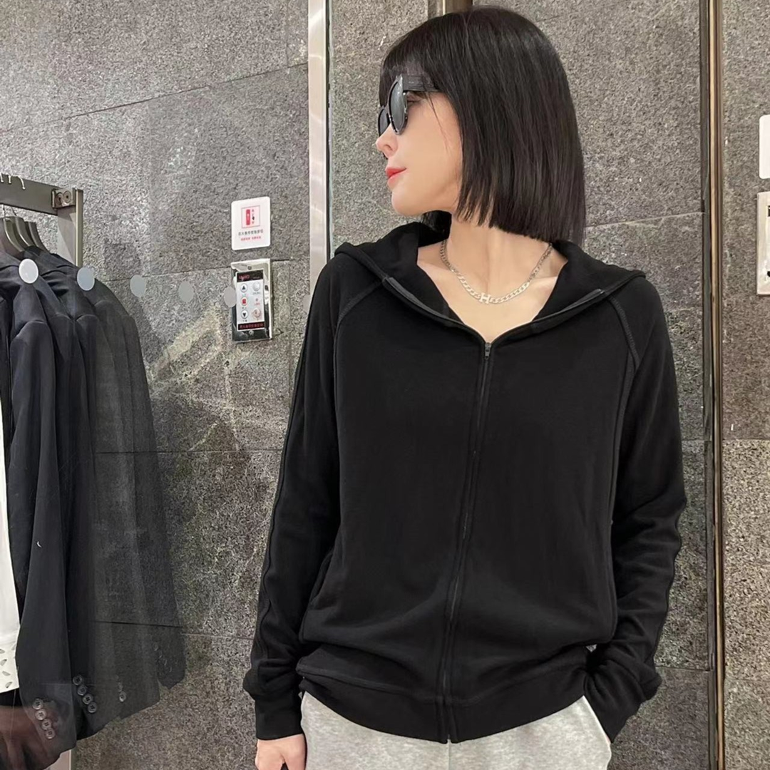 【洁子推荐】5019  加厚版宽松休闲连帽百搭秋冬款时尚长袖卫衣上衣