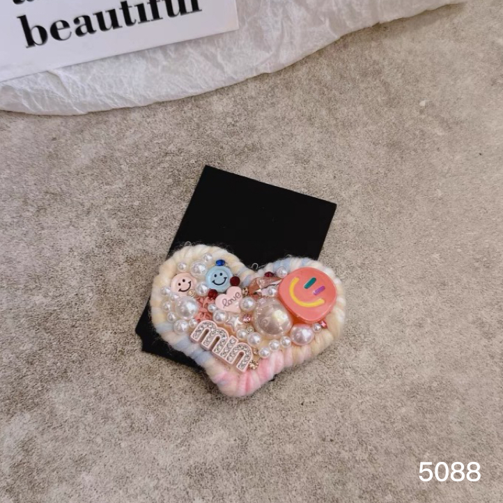 5088-简约侧边夹时尚刘海发夹