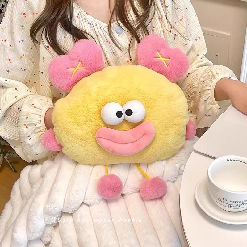 娃公仔暖手抱枕毯子二合一睡觉毛绒玩具生日礼物女生设计温暖尺寸