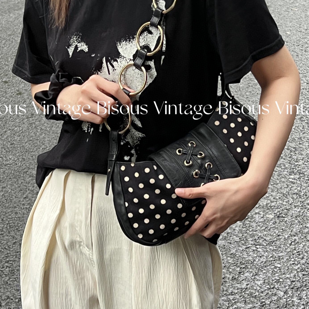 95新 YSL/圣罗兰 时尚黑色单肩