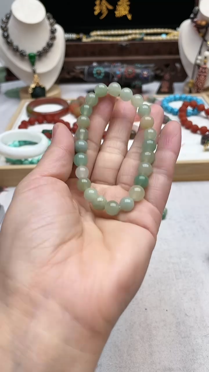 【闪购商品】和田玉（糖玉）手链未镶嵌A00018