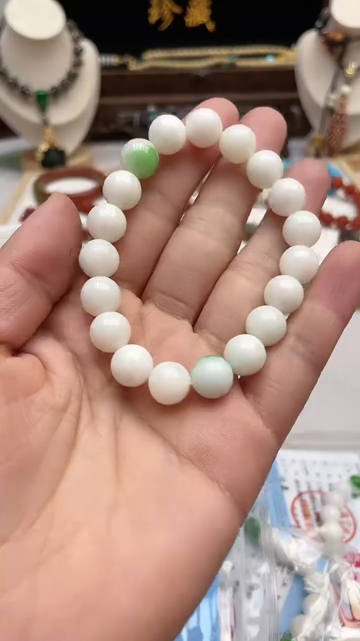 【闪购商品】和田玉（糖玉）手链未镶嵌A00019
