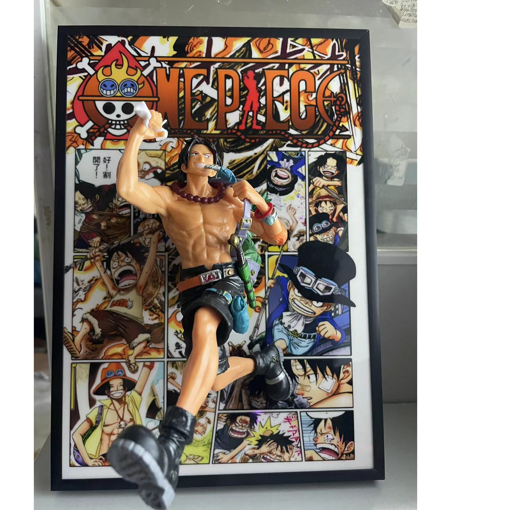 艾斯2030立体手办装饰画摆台1