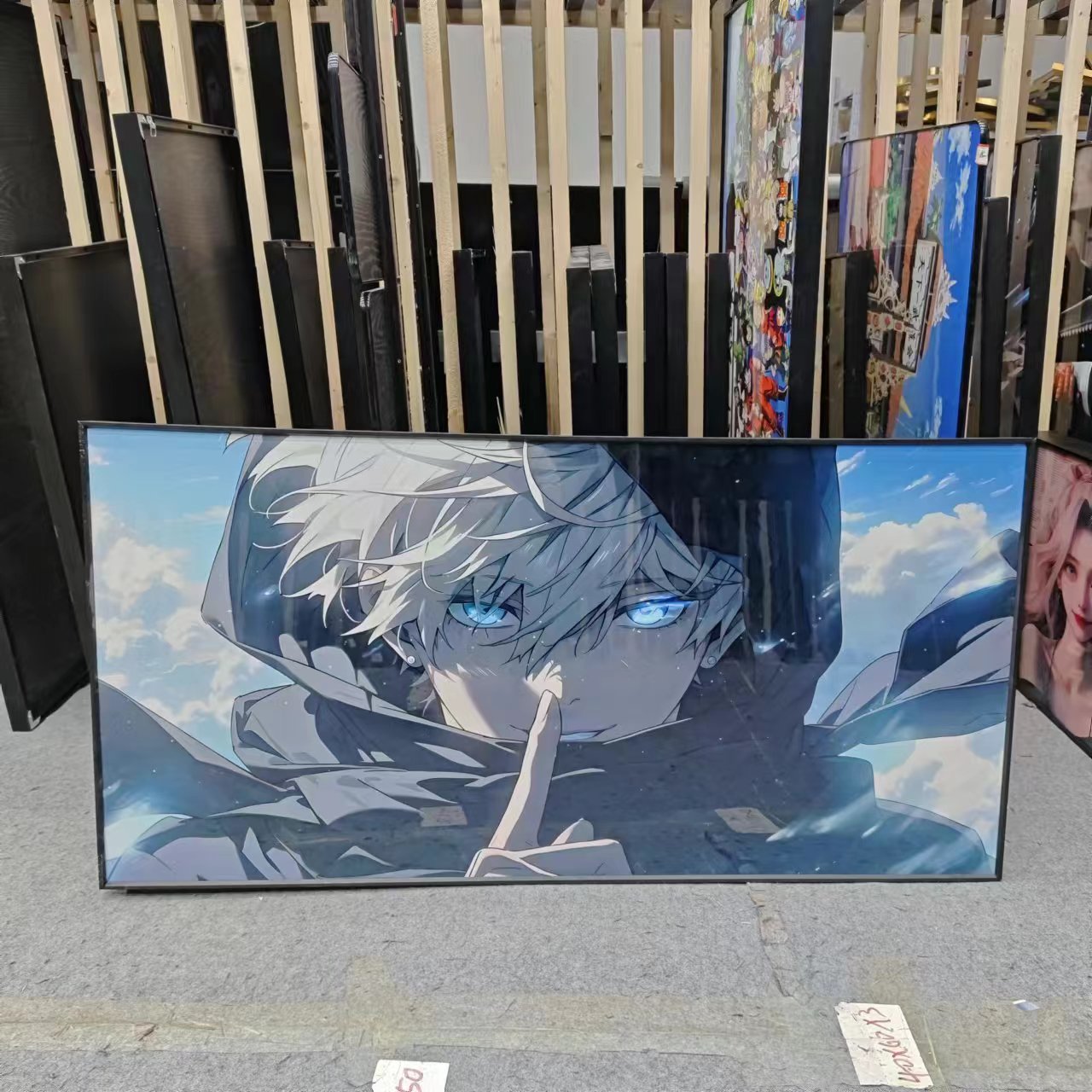 【五条悟】电竞房客厅卧室现代装饰画5PVC40*80