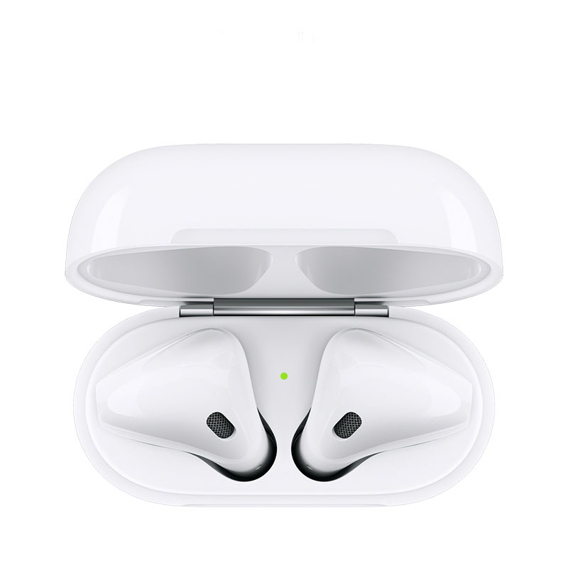 95新 Apple/苹果 Airpods 2代有线裸机蓝牙耳机半入耳标品#PG30