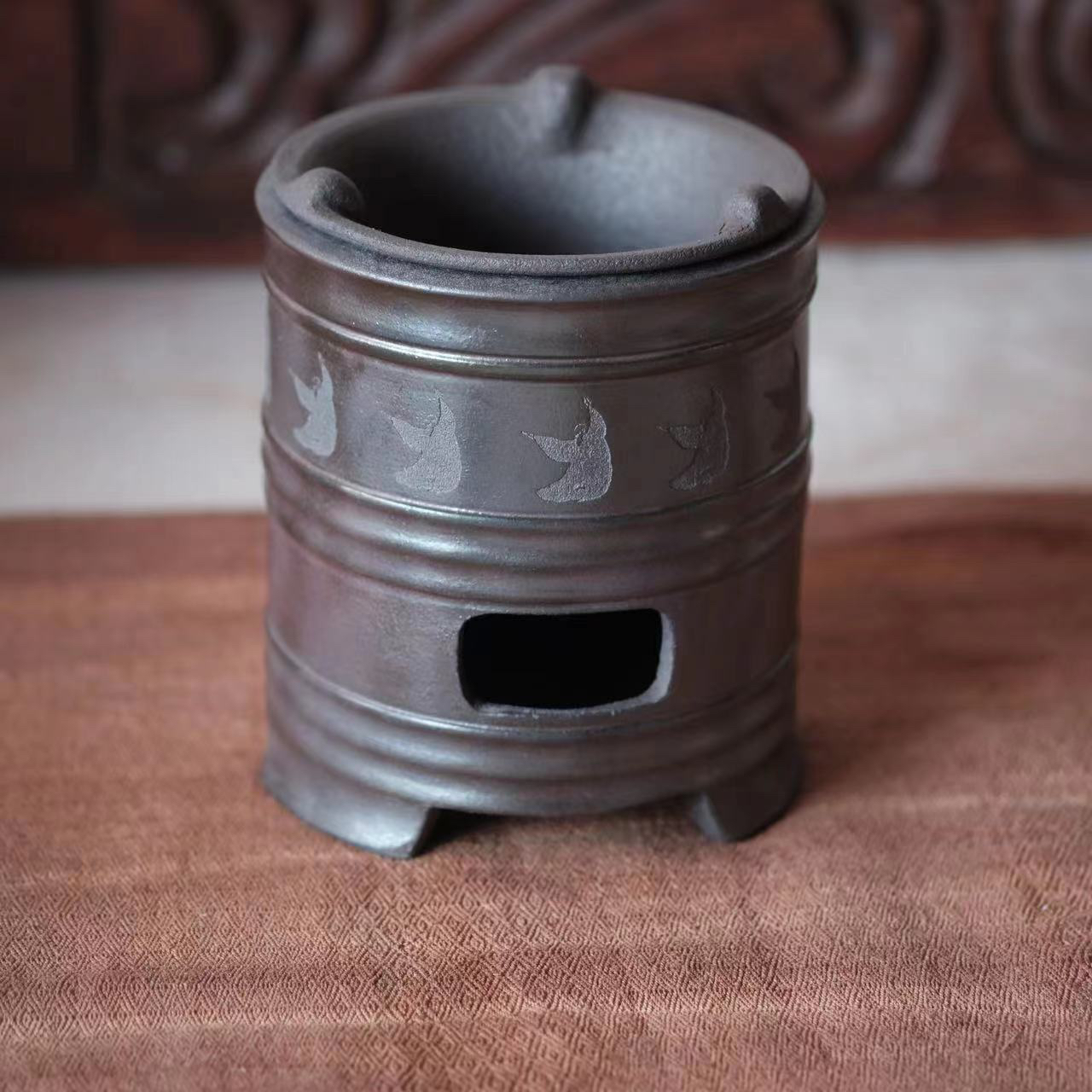 小喜宅 原创独佛炉（高度约15cm，可生碳可燃料罐）