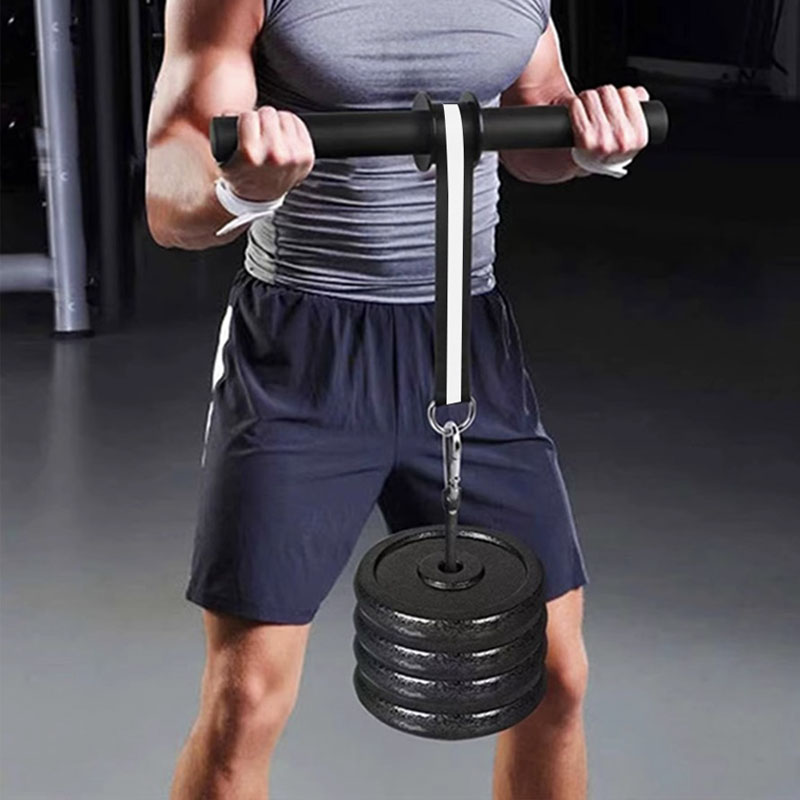 千斤棒健身男小臂力量臂肌前臂训练器负重卷绳碗力家用器材腕力器