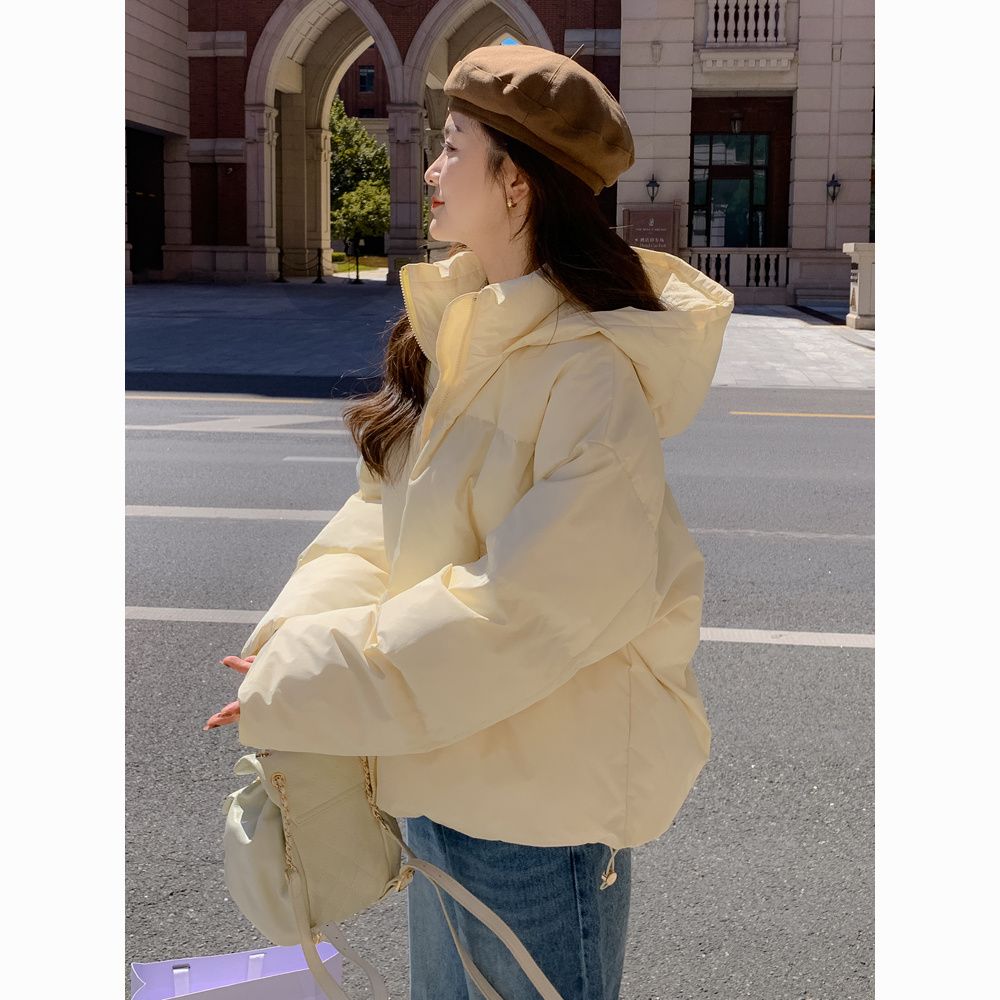 新款新款2023年新款小个子羽绒服女冬季韩系爆款设计感羽