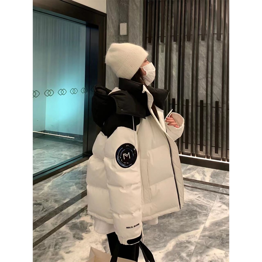 波司登波斯登羽绒袄新款2023爆款oversize羽绒服女小众设计感工装