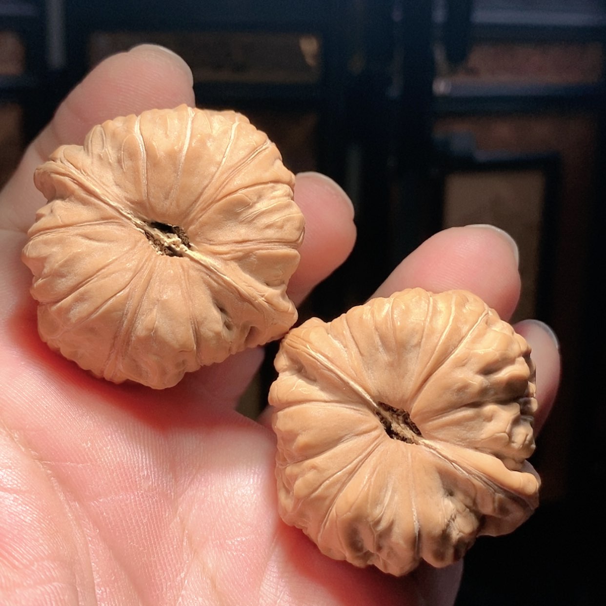 【闪购商品】文玩核桃把件云*?