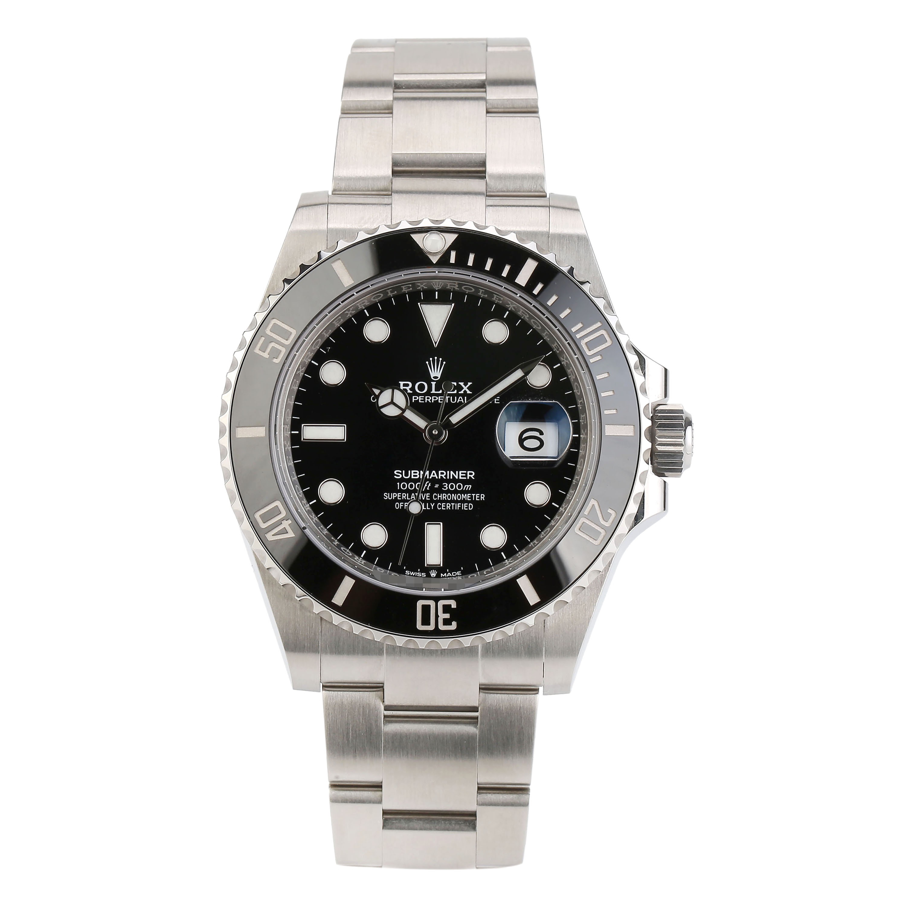 99新 Rolex/劳力士 126610LN 三代黑水鬼 23年12月全套