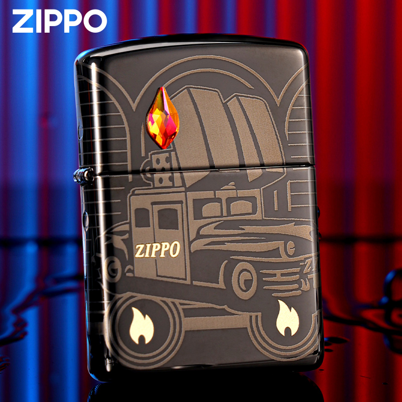 ZIPPO正品打火机火力全开 75周年限量版盔甲防风煤油TC9901GQ