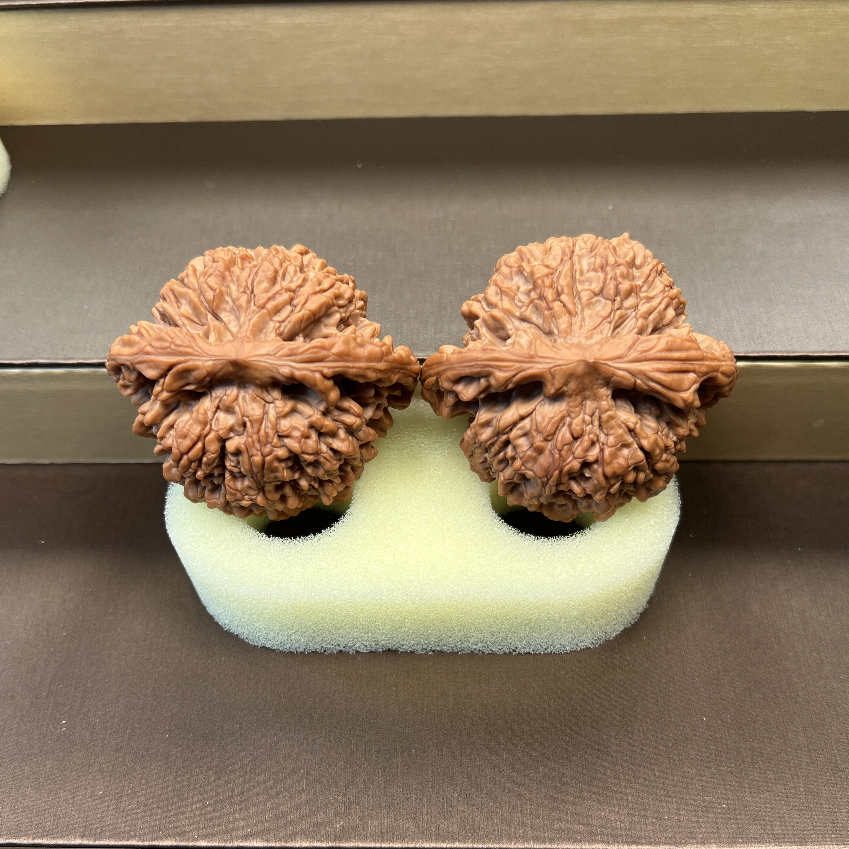 直播间选品精品文玩核桃官帽四座楼