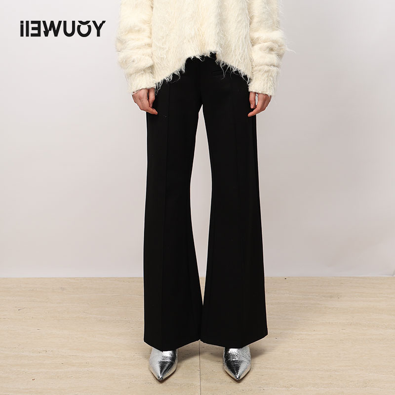 有尾有尾YOUWEI春夏休闲窄臀打底裤Y5623409春秋显瘦高腰直筒时尚