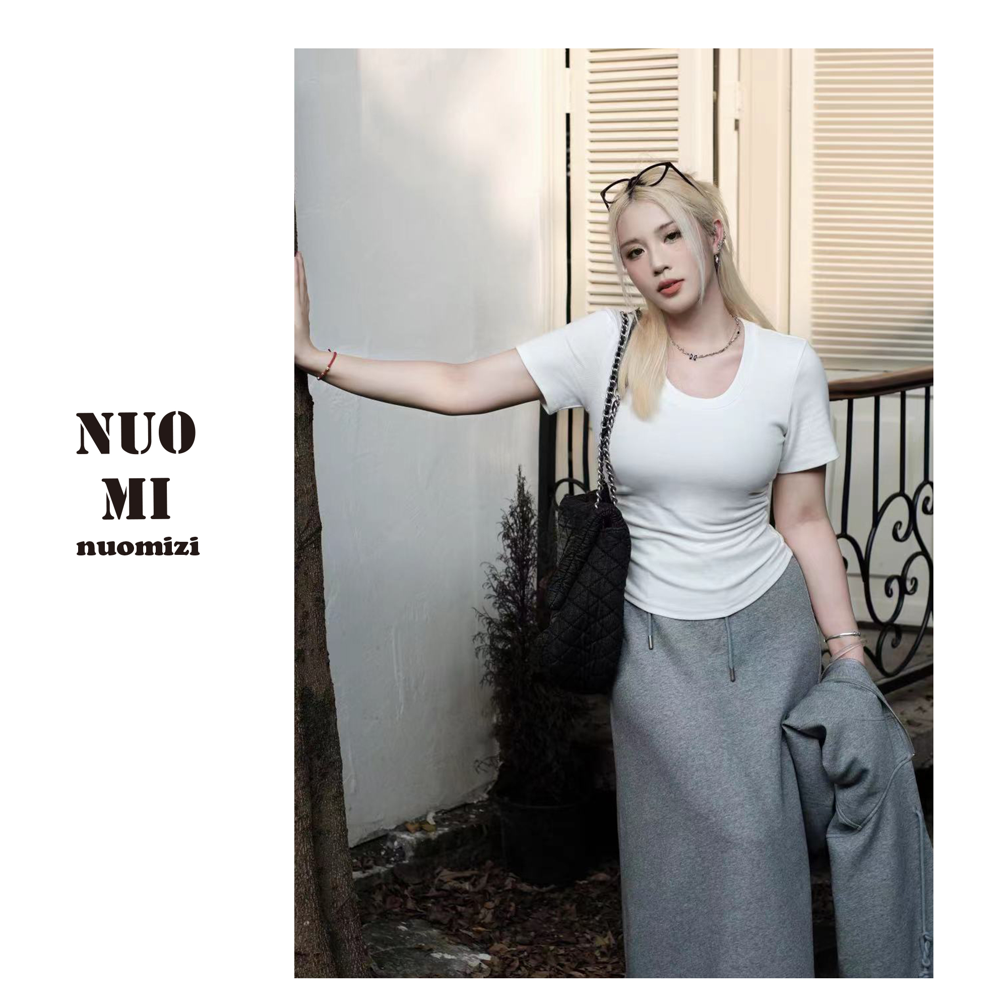 ZOZ糯米子【肯豆2.0上衣】时尚百搭舒适短袖上衣