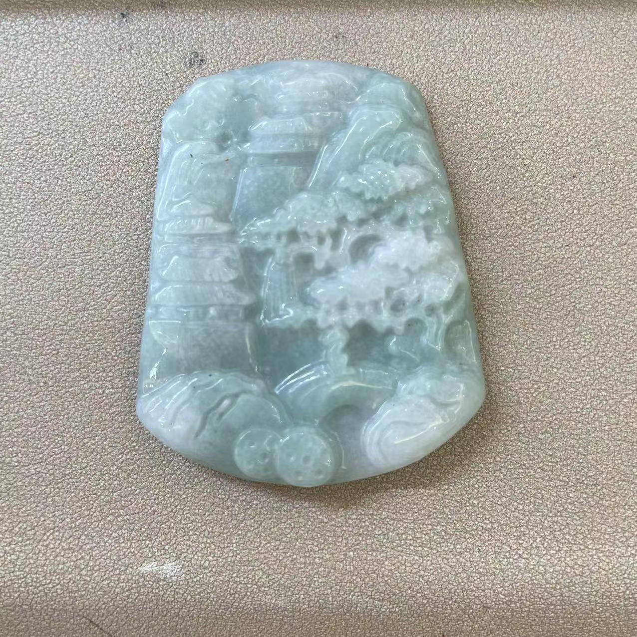 天然缅甸A货翡翠挂件@@SBFCYJ00268