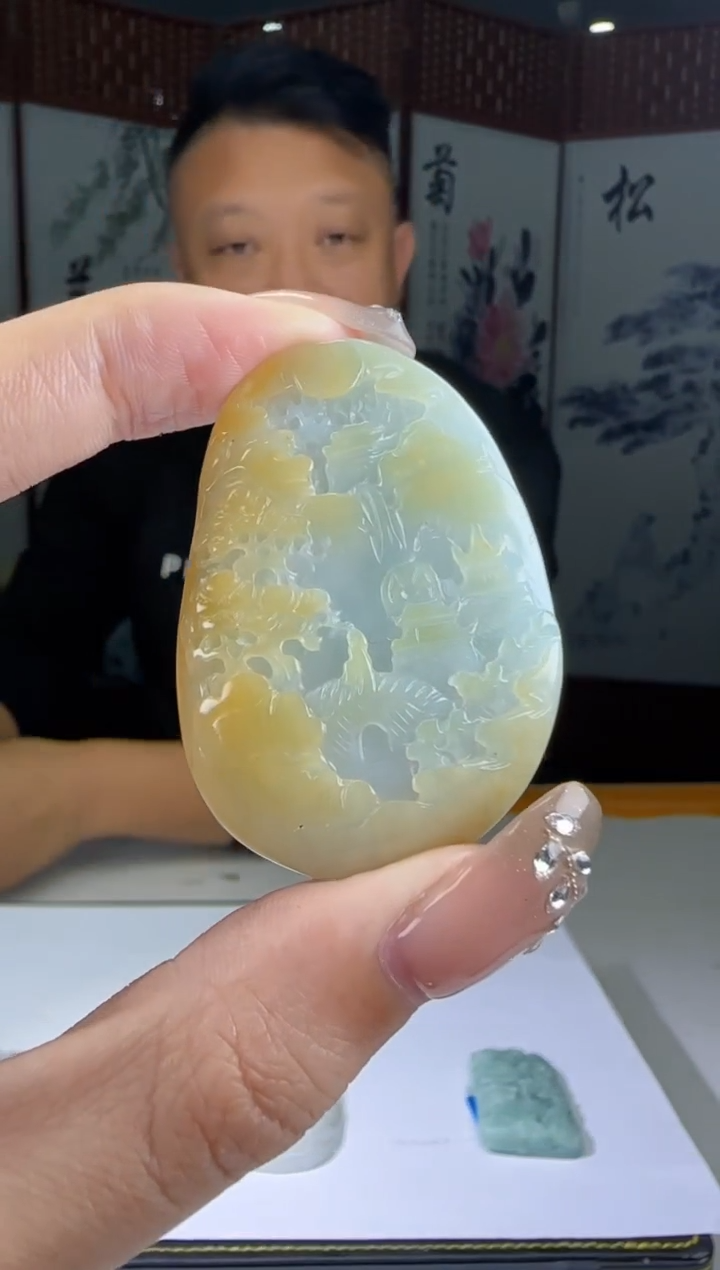 【闪购商品】定制翡翠未镶嵌MM@@SBKJ000025
