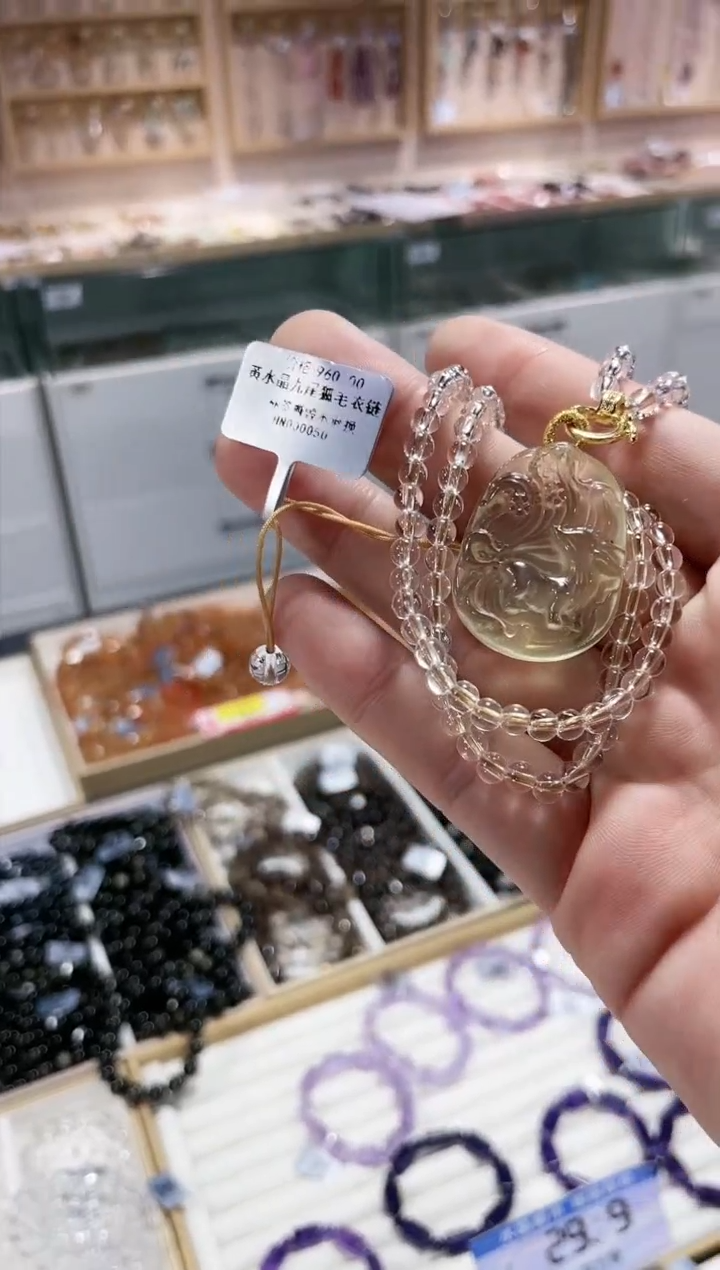 【闪购商品】水晶颈饰未镶嵌九尾狐