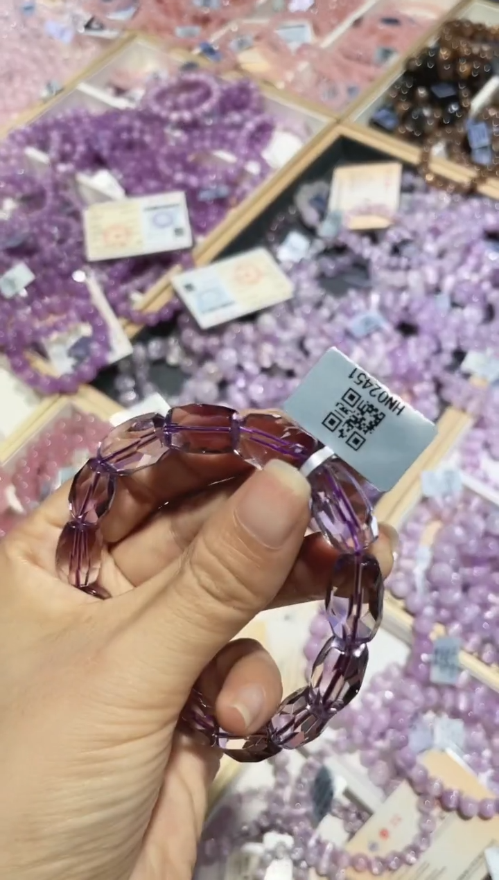 【闪购商品】水晶手串未镶嵌紫晶
