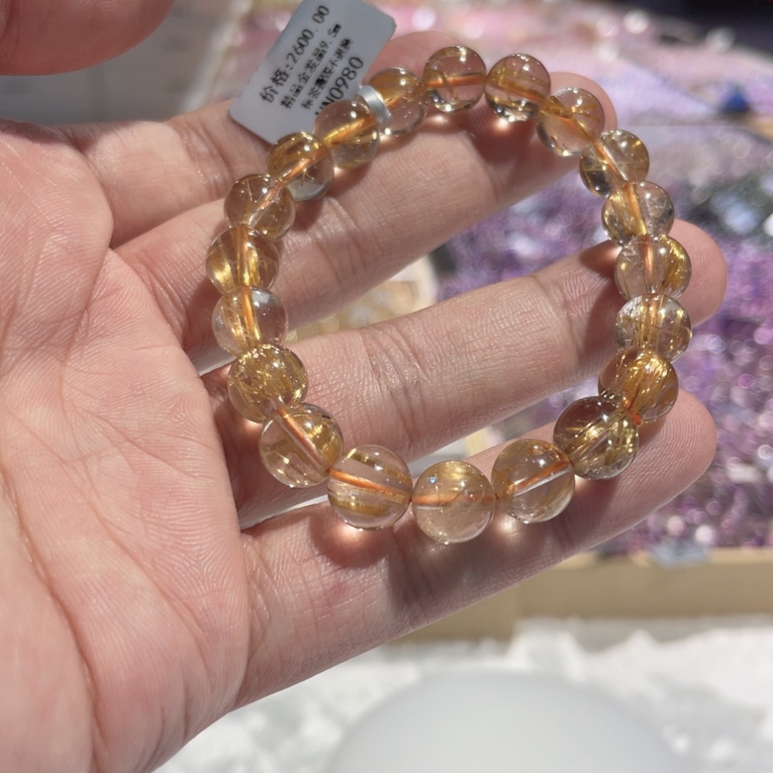 水晶手串未镶嵌手串