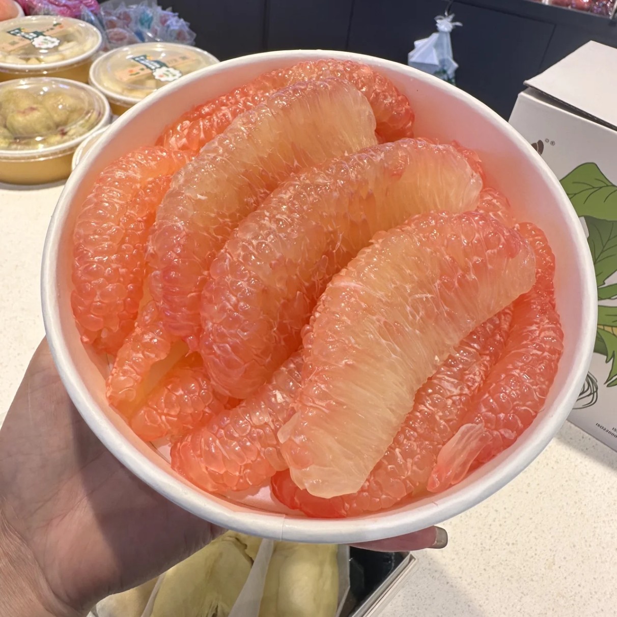 甜小吉胭脂柚子一个