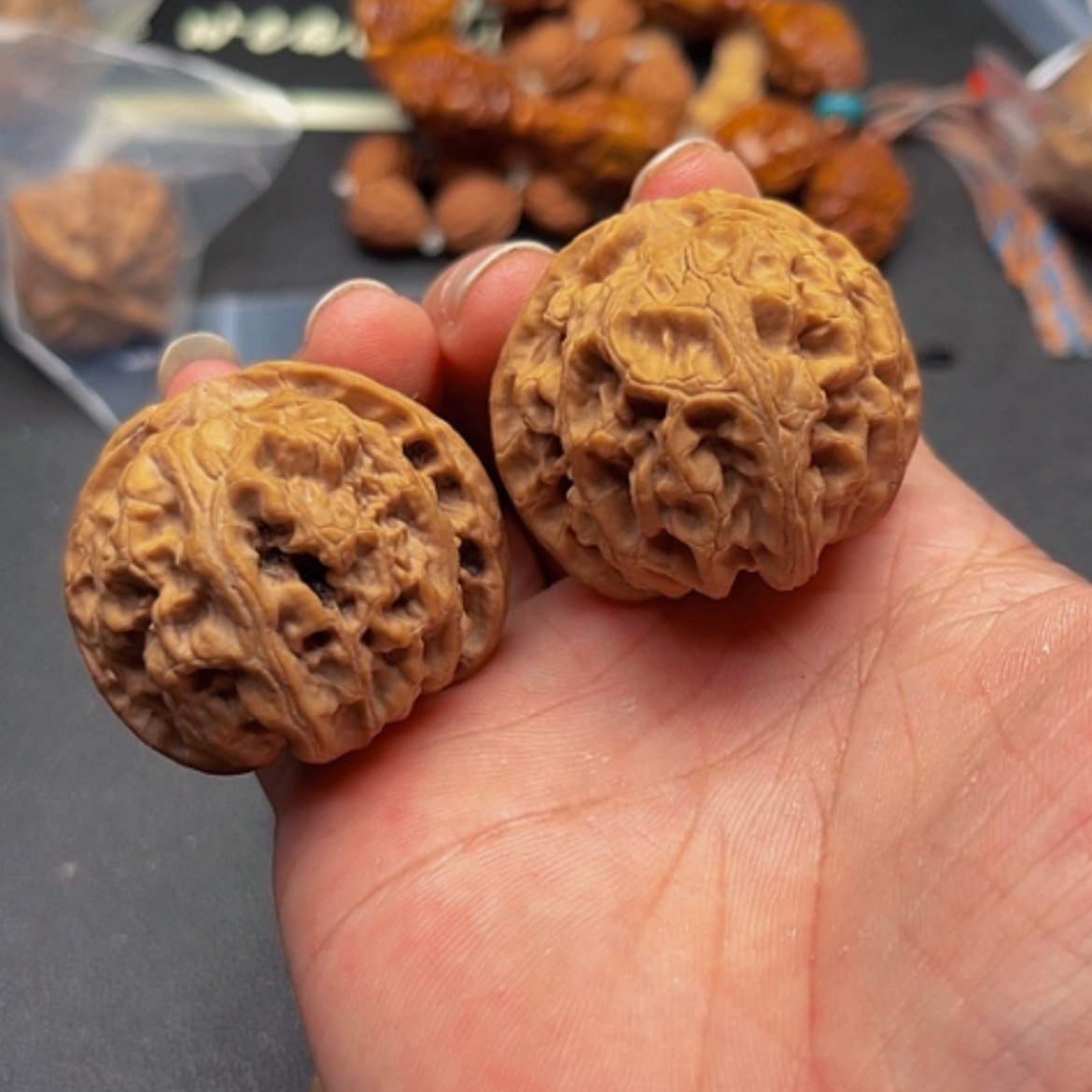 【闪购商品】文玩核桃吊坠三*汤