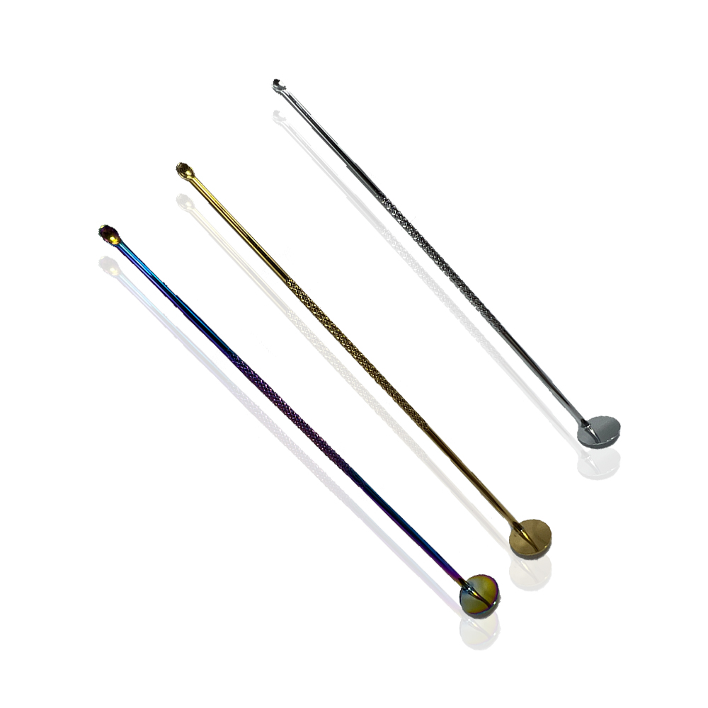 采耳压棒，使用特别方便，携带方便 雕塑工艺烟斗专用压棒