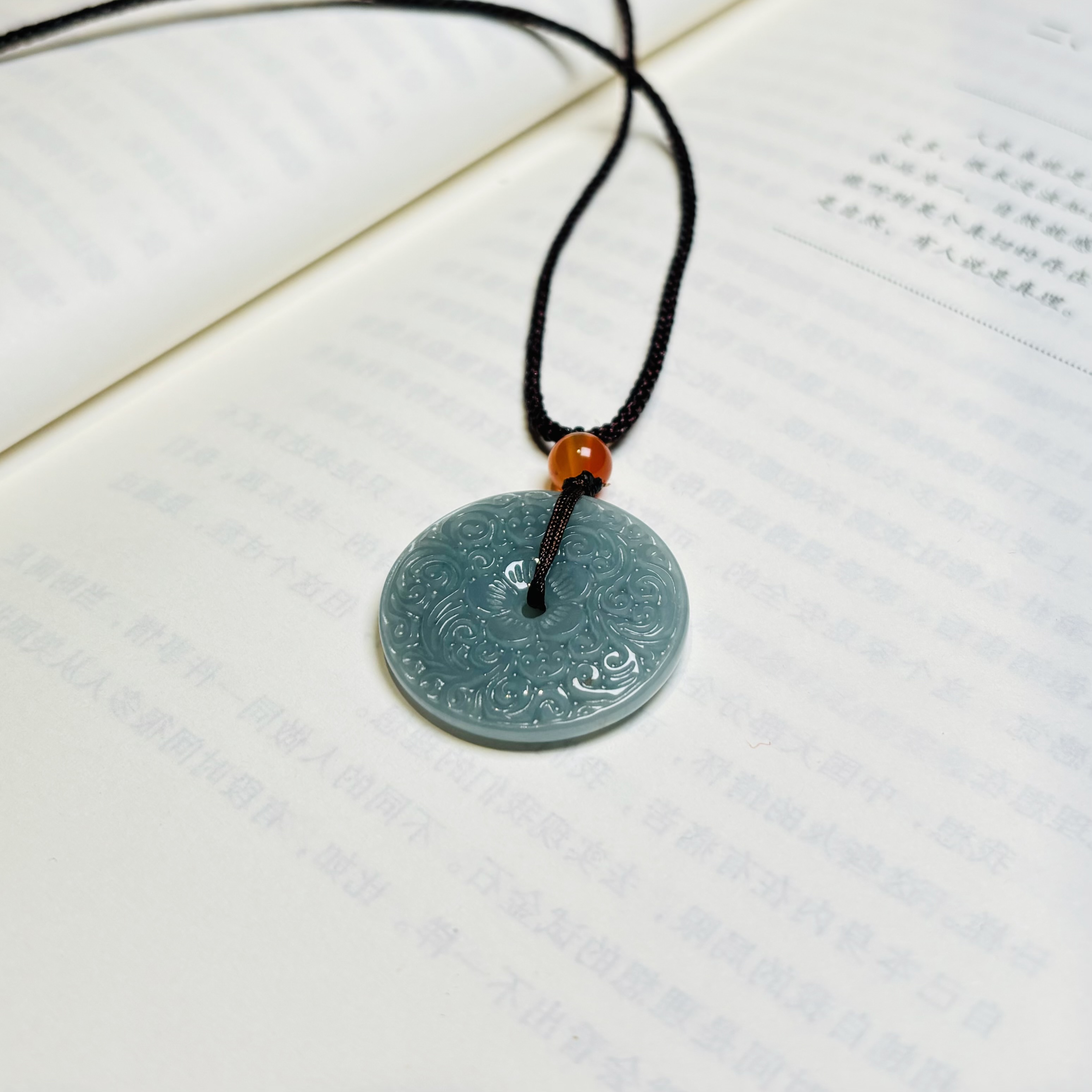 翡翠平安扣吊坠多样性发一-2211