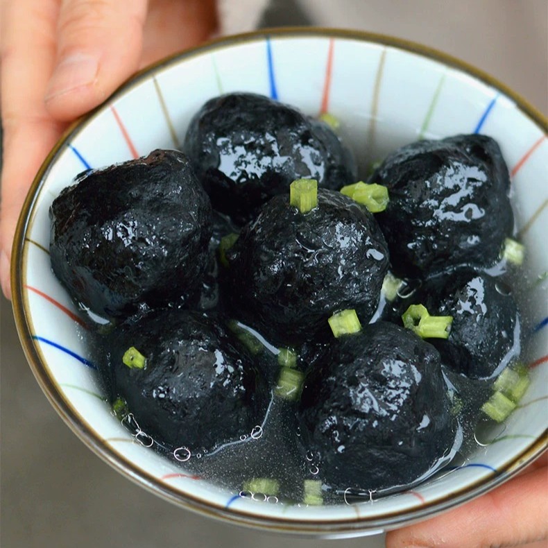 【牛牛精选】 新鲜墨汁鱼丸墨鱼肉丸一包200g