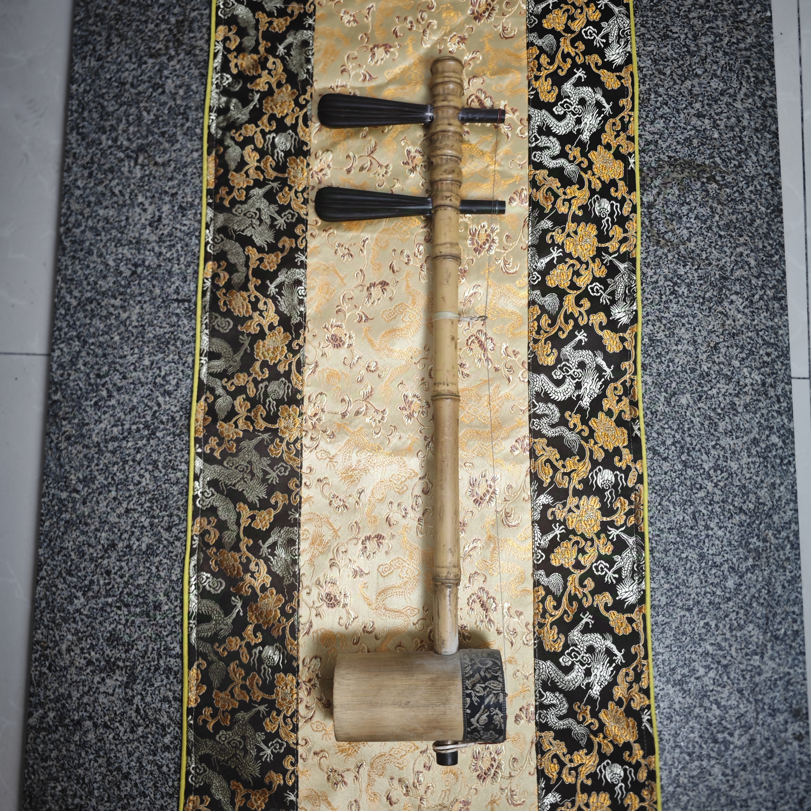 10节罗汉竹京胡铁里筒