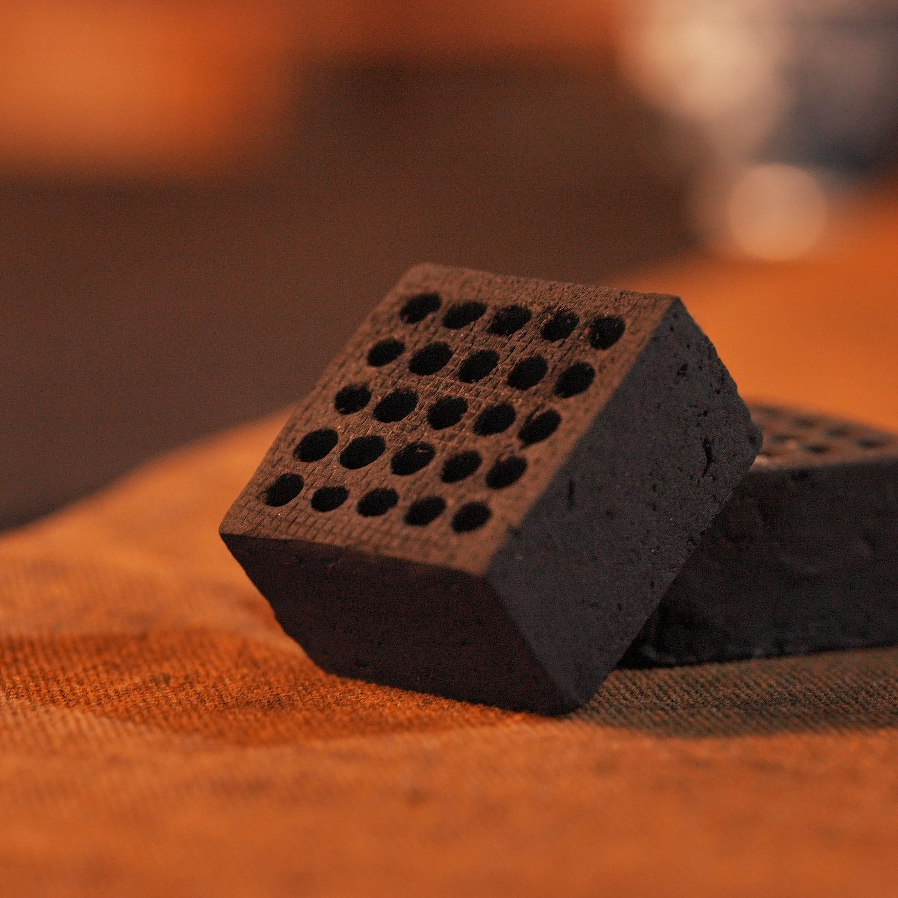 【手工制炭】20块手工炭茶炉蜂窝煮茶碳不加化工料火炉