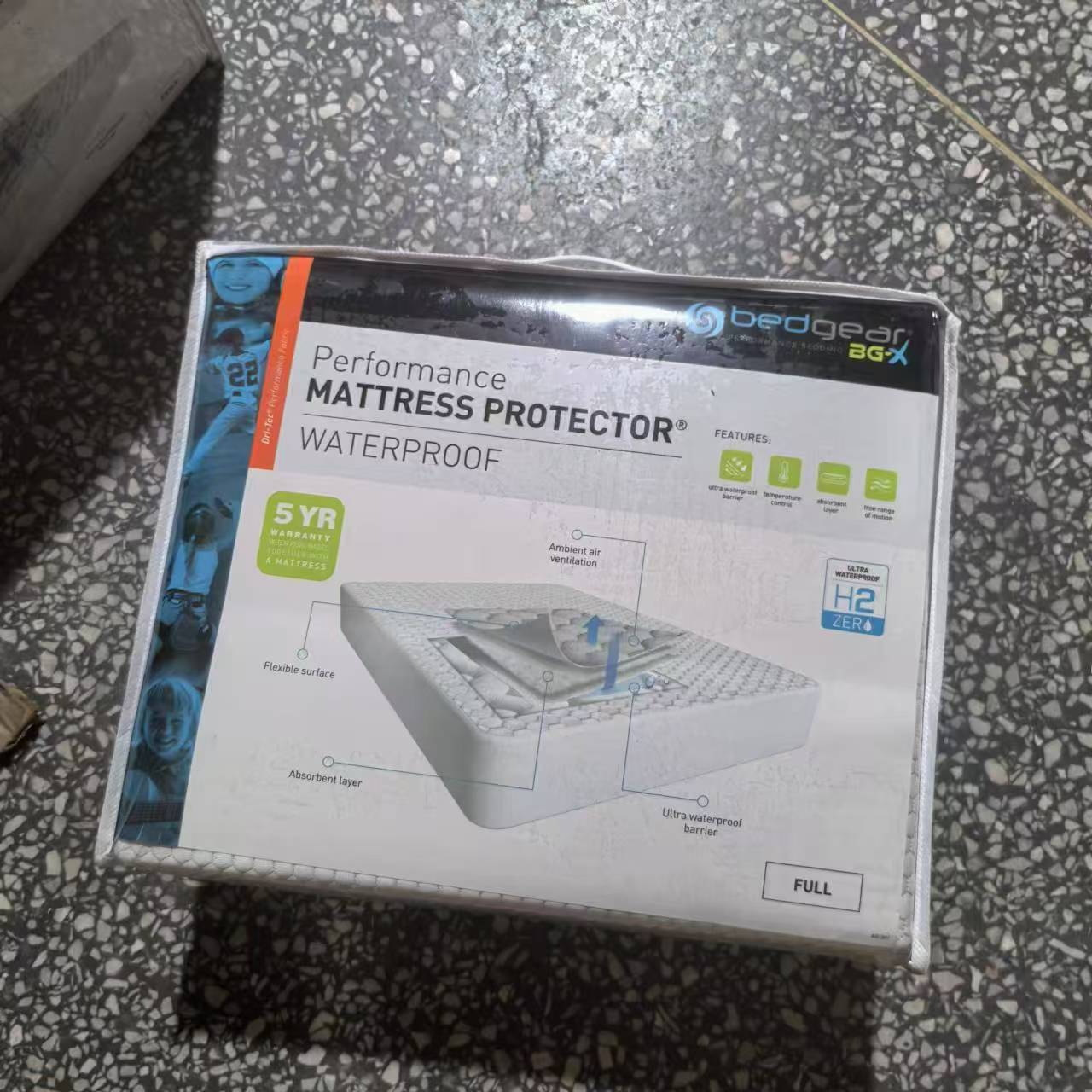 蜂窝超防水床笠   99cm*190cm*20cm  发1