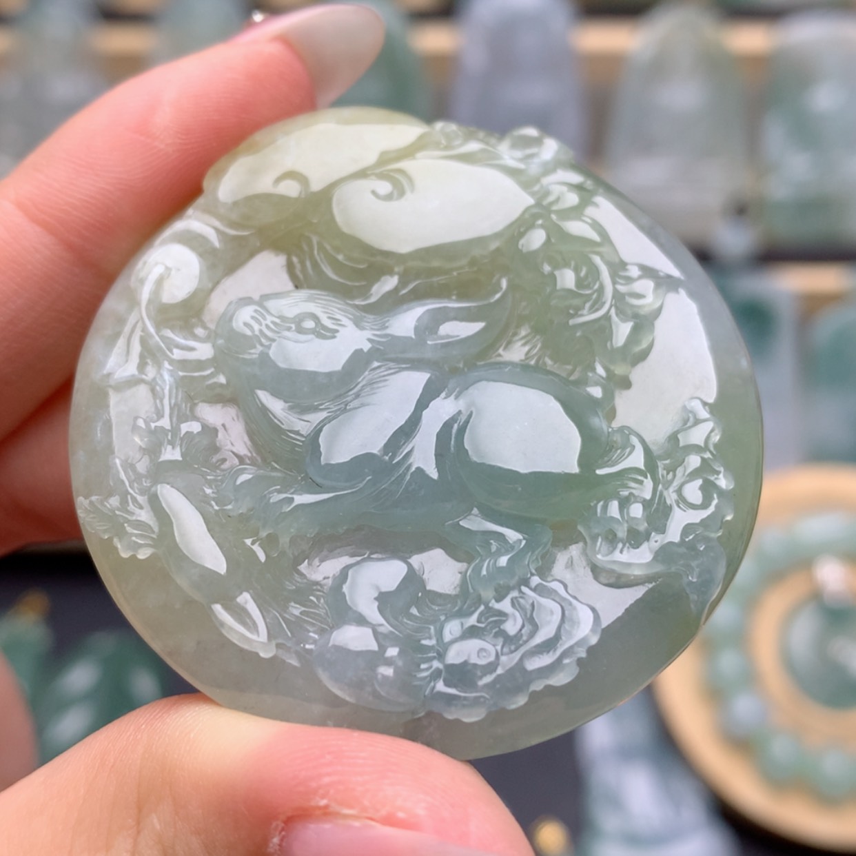 【闪购商品】翡翠颈饰未镶嵌?****馆